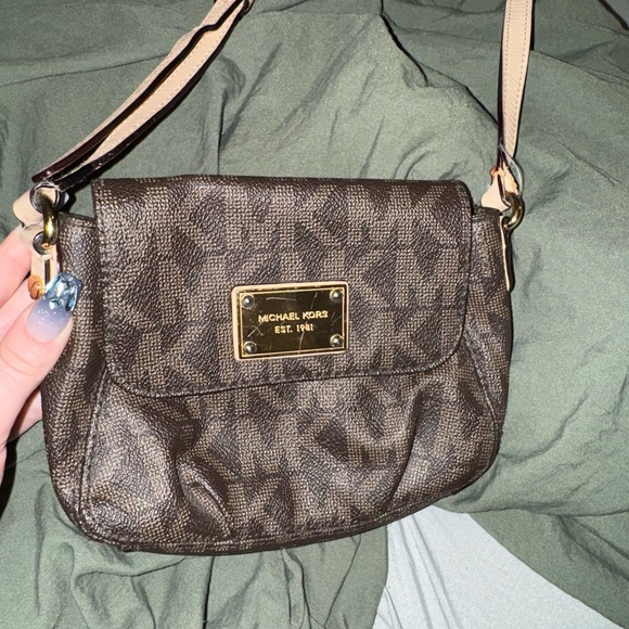 Michael Kors Brown Crossbody Bag - Picture 1 of 5